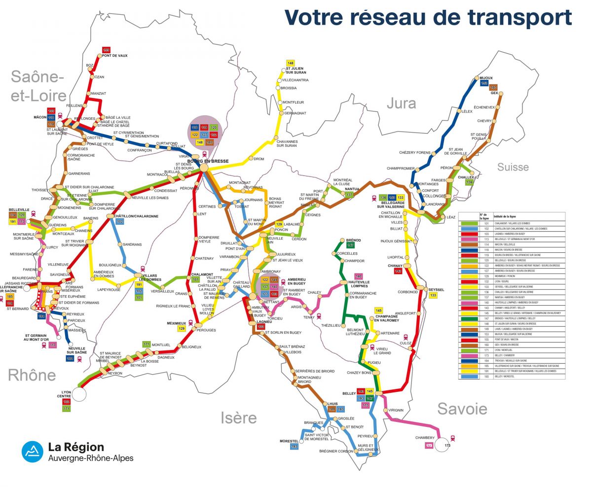 Horaires réseau \