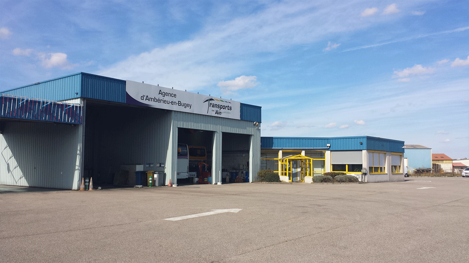 NOS IMPLANTATIONS - Transports de l'Ain