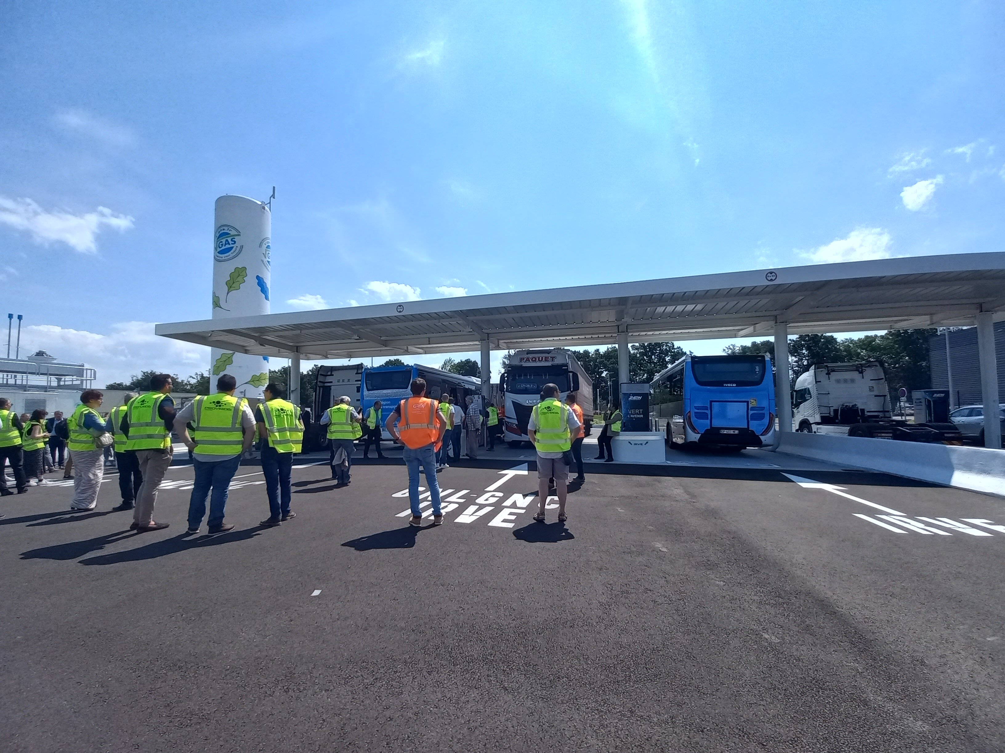 Inauguration de la station G-GAZ à Viriat 15.06.2023